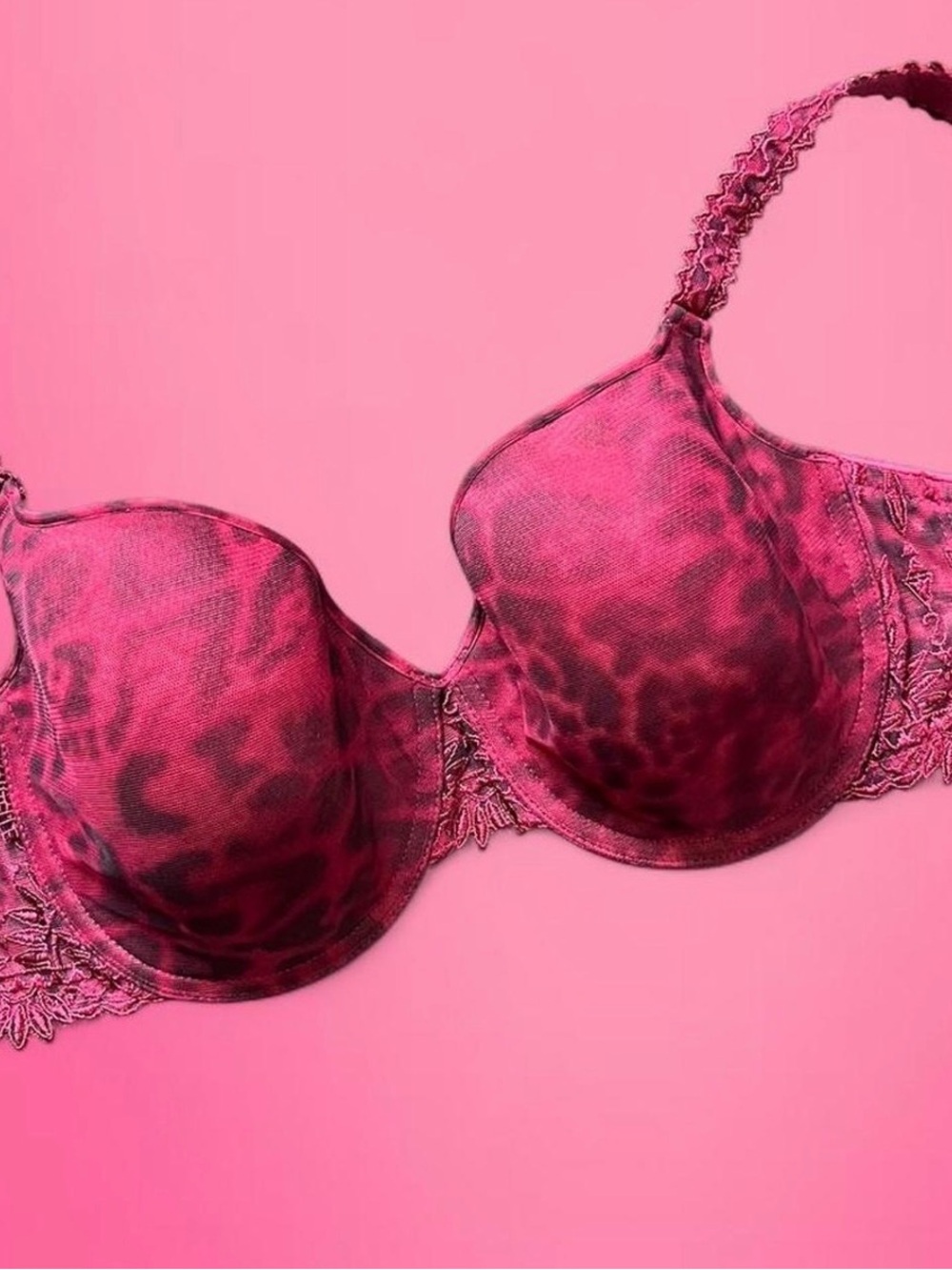 Vintage Chantelle French lace bra